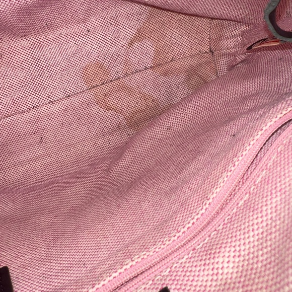 Dooney & Bourke Tan and Black Canvas Purse - Picture 11 of 14